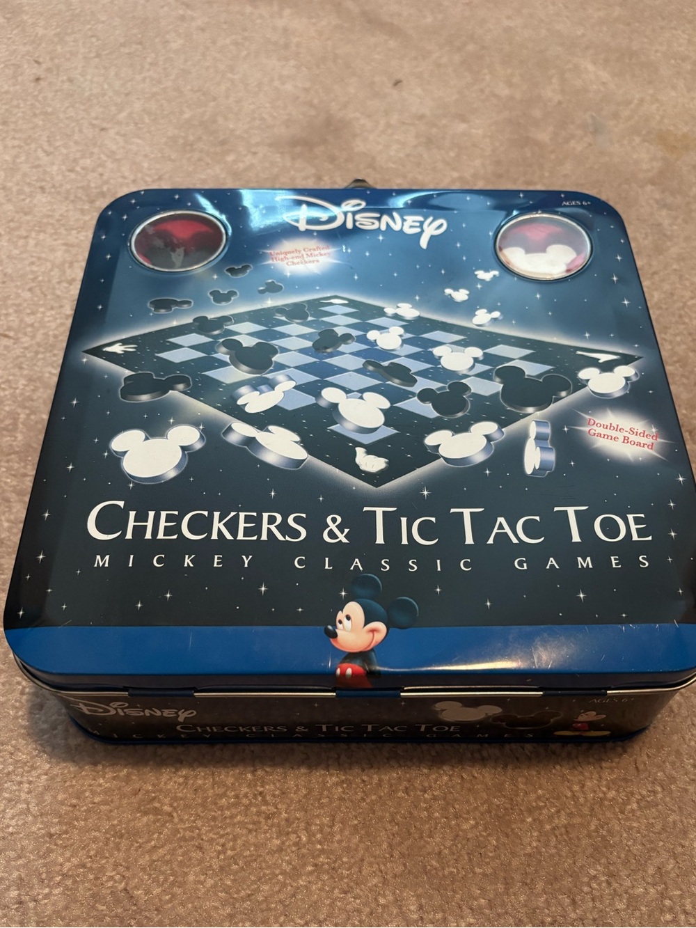 Disney’s Checkers & Tic Tac Toe Mickey Classic Games
